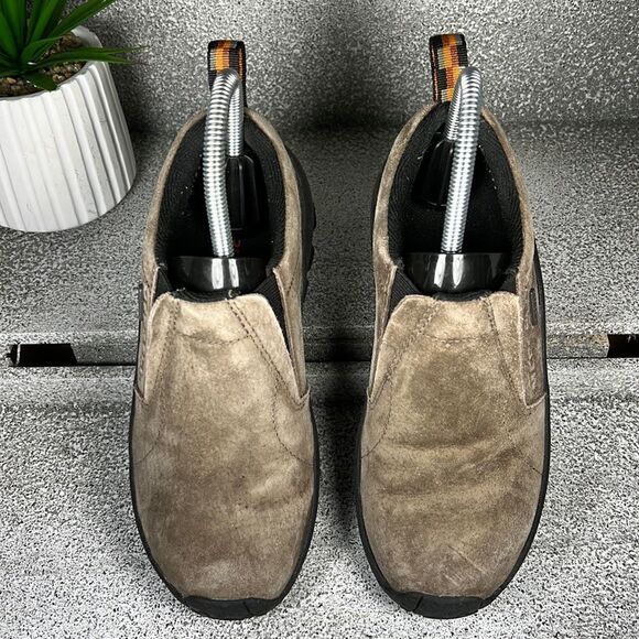 Merrell Mocs Gunsmoke M-Dry Water Resistant Mules Shoes Boots Size 6 - Picture 3 of 9